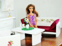 Sofa dla lalek barbie "Różany ogród I"