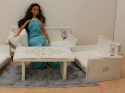 Fotel dla lalek barbie "Bukiet Róż"