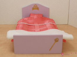Pościel na pojedyncze łóżko - różowa