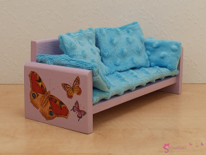 Sofa "Kolorowe motyle"