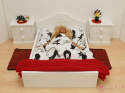 Podwójne łóżko dla lalek z ornamentami I