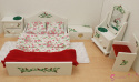 Podwójne łóżko dla lalek - Dzika Róża