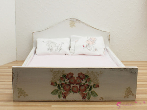 Podwójne łóżko dla lalek "Lato"