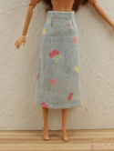 spódniczka i sweterek dla lalki barbie