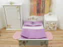 Pościel na podwójne łóżko - fioletowa