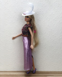 Liliowy Styl – Zestaw Ubranek dla Lalki Barbie (4 elementy)