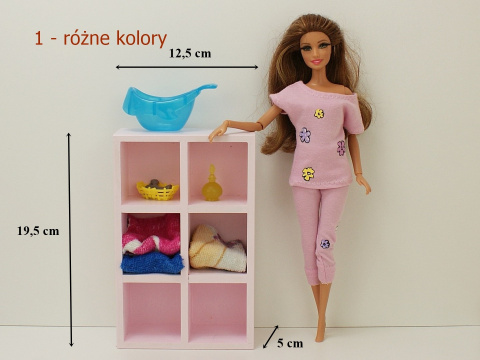 Drewniane mebelki dla lalek - Kolorowe Motylki Drewniane mebelki dla lalek - Kolorowe Motylki