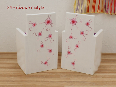 Drewniane mebelki dla lalek - Motylki Drewniane mebelki dla lalek - Motylki