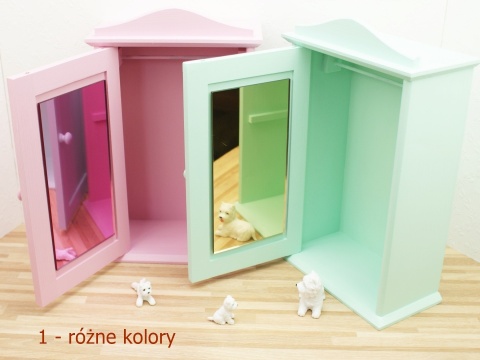 Różowy Ogródek - skompletuj zestaw mebelków dla swojej lalki Różowy Ogródek - skompletuj zestaw mebelków dla swojej lalki