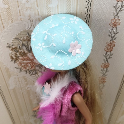 Błękitny Zestaw dla Lalki Barbie (4 elementy)