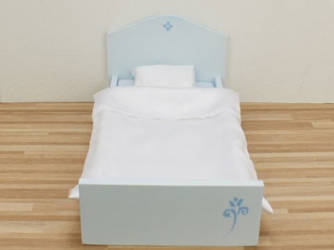 Fantazyjne Esy-Floresy, Finezja, Tulipan - kolorowe łóżka, łóżeczka, kołyski - umebluj sypialnię w domku dla lalek