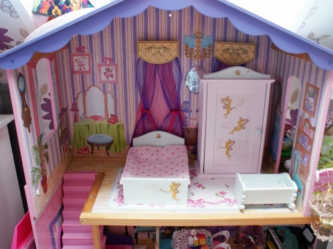 Kolorowe Ornamenty - łóżeczka dla lalek podwójne, pojedyncze, małe i malutkie