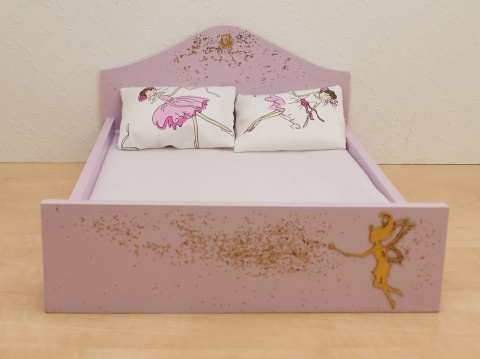 Kolorowe Ornamenty - łóżeczka dla lalek podwójne, pojedyncze, małe i malutkie