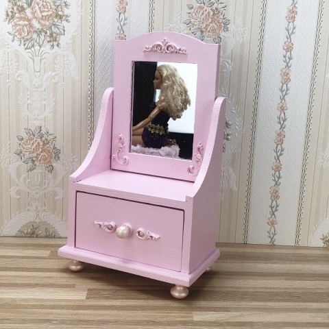 Zaczarowany Pokój Księżniczki - toaletka z pufą