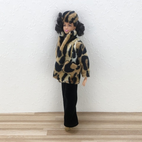 Zestaw Ubranek dla Lalki Barbie – Leopard Glam (6 elementów)