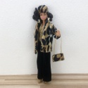 Zestaw Ubranek dla Lalki Barbie – Leopard Glam (6 elementów)