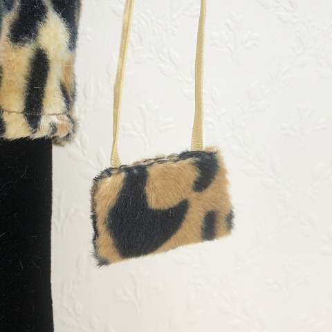 Zestaw Ubranek dla Lalki Barbie – Leopard Glam (6 elementów)