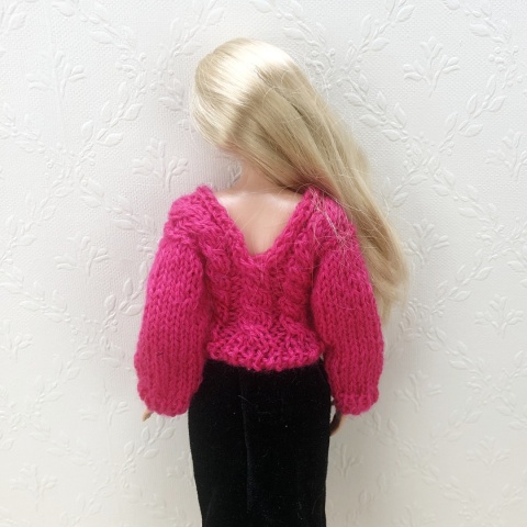 Zestaw zimowy dla lalki Barbie (5 elementów)