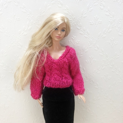 Zestaw zimowy dla lalki Barbie (5 elementów)