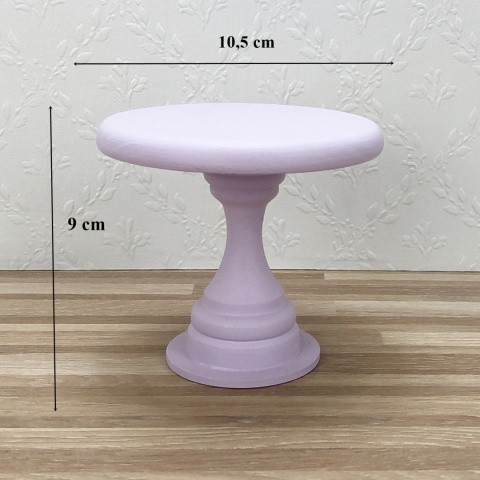 Okrągły stoliczek dla lalek - wymiary