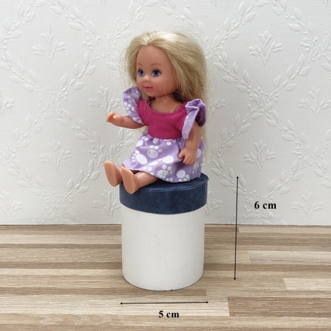 Stołeczek do toaletki dla lalek - wymiary