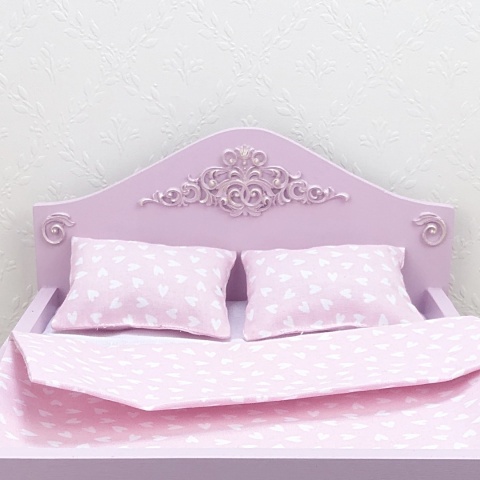 Zaczarowany Pokój Księżniczki - wybierz łóżeczko do sypialni ze złotym ornamentem