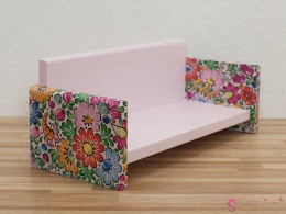 Sofa dla lalek - FOLKOWE MEBELKI