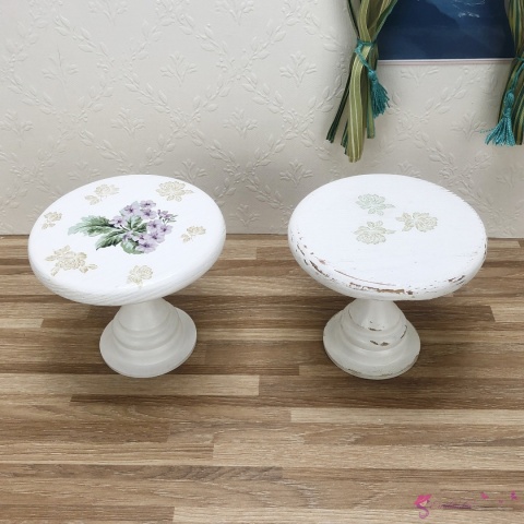 Okrągły stoliczek kawowy🌼 LETNI OGRÓD – 1:6