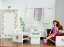 Fotel dla lalek barbie "Różany ogród I"
